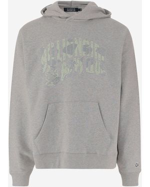 Billionaire Milliardär Baumwoll -Sweatshirt mit Logo - Grau