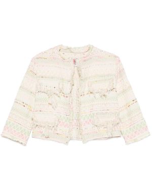 Bye Chaqueta corta de mezcla de algodón - Neutro
