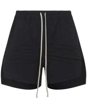 Rick Owens Drawstring Shorts - Blue