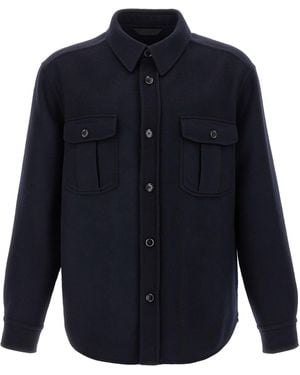 Brioni Vagabond Puffer Jackets - Blue