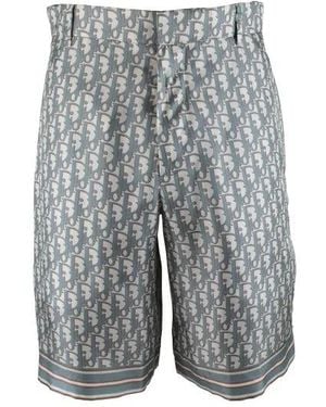 Dior Oblique Bermudashorts - Grau