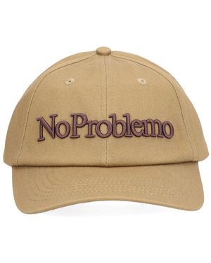 No Problemo Baseball Cap - Natural