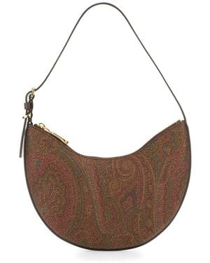 Etro Borsa Hobo Essential Small - Brown