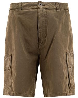 Loewe Shorts cargo de algodón de - Verde