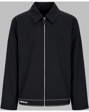 CASABLANCA Minimalist Sports Jacket With Subtle Accent Details - Black