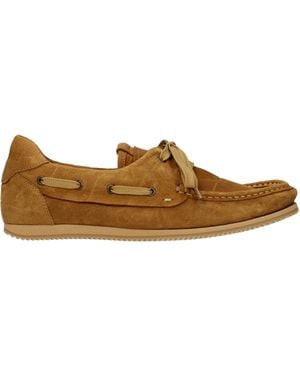 Jacquemus Moccasins Suede/Camel - Brown
