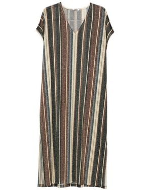 Siyu Zoe Striped Kaftan Dress - Multicolour