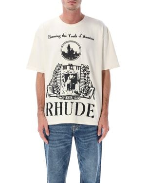 Rhude T Shirts And Polos - White