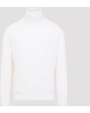 Canali Turtleneck - Blanco