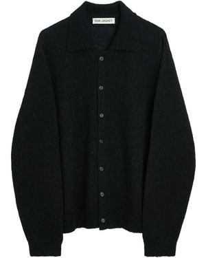Our Legacy Cardigan Con Bottoni - Black