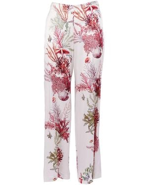 Shirtaporter Pant Palazzo Seta - Pink