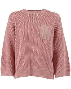 Peserico Knitted Jumper - Pink