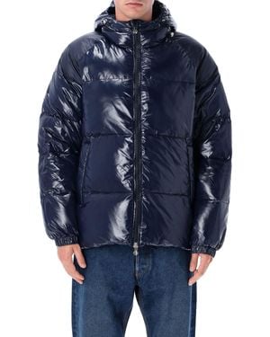 Pyrenex Sten Hooded Down Jacket - Blue