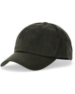 Barbour Wax Sports Baseball Cap - Black