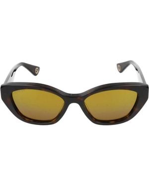 Gucci Sonnenbrille GG1638 S 002 Havanna Havanna Gold /17/145 - Grün
