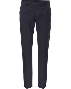 Dondup Spiritissimo Stretch-Gabardine-Chino - Blau