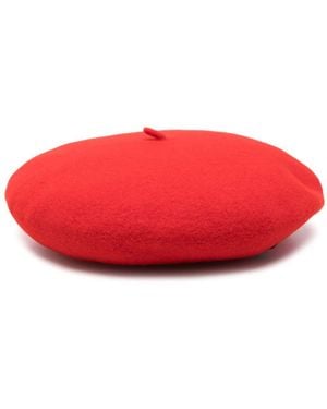 Borsalino Wool Basque Hat - Red