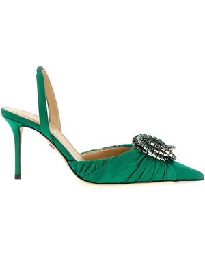 Mach & Mach 'galaxy' Slingback - Groen