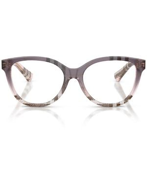 Burberry Brillen Be1398 1337 Roségold/Transparent Damen - Braun