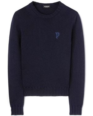 Dondup Cozy Wool Sweater For - Blue