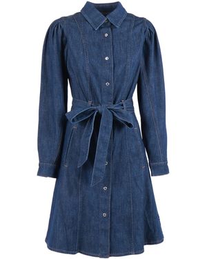 7 For All Mankind Shirt Dresses - Blue