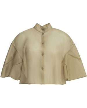 Max Mara Silk Blouse - Natural