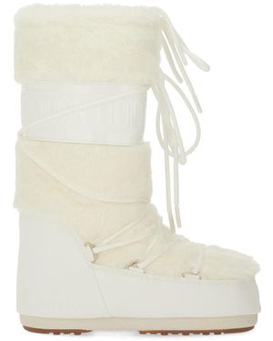 Moon Boot "Icon" Boot - White