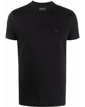 Emporio Armani T-Shirts And Polos - Black