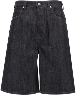 Jil Sander W Denim 12 Bermuda E Short Blu-Uomo - Nero
