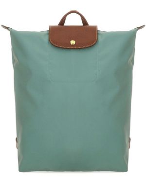 Longchamp "M Le Pliage "Rucksack - Grün