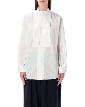 Ralph Lauren Oversized Smocking Shirt - White