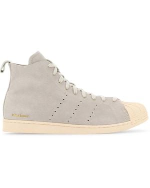 adidas Light Suede Superstar Trainers - Grey