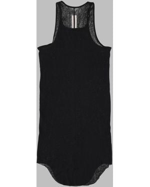 Rick Owens Tank Top "Basic Rib Tank" - Black