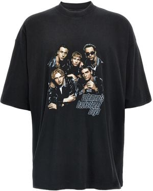 Vetements 'Backstreet Boys' T -Shirt - Schwarz