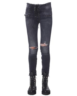 Unravel Project BAUMWOLLE JEANS SCHWARZ - Blau