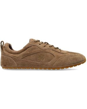 Tory Burch Logo Field Sneakers - Brown