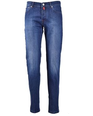 Kiton Denim Jeans - Blau