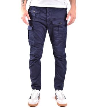 DSquared² Classic Wool Pants - Blue