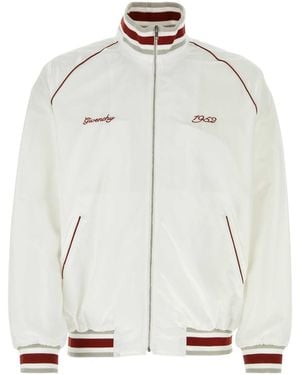 Givenchy Logo Bomber Jacket - White
