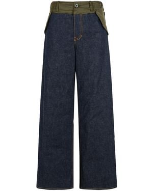 Sacai Cotton Jeans - Blue