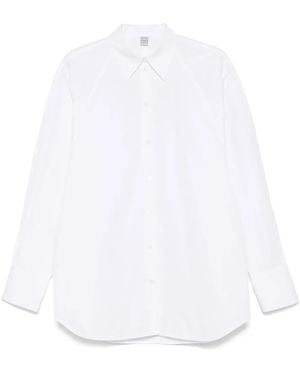 TOTEME Popelin Shirt - Wit