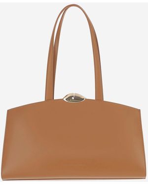 Benedetta Bruzziches Serena Ledertasche - Braun