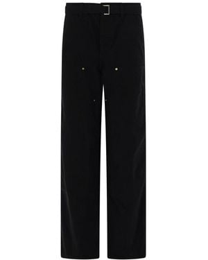 SACAI X CARHARTT WIP "Duck Trousers - Black