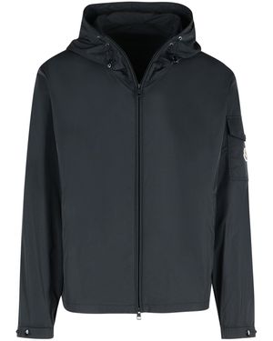 Moncler 'Sassiere' schwarze Polyamidjacke