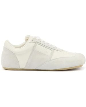 MM6 by Maison Martin Margiela Geprägte Turnschuhe - Weiß