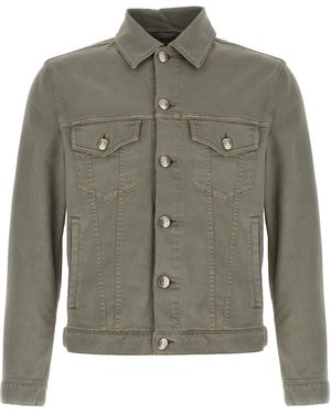 Brunello Cucinelli Jeansjacke - Grün