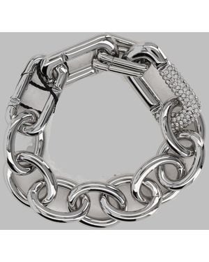 Marc Jacobs Bracelet Pop J Marc Brass Bracelets - Grey