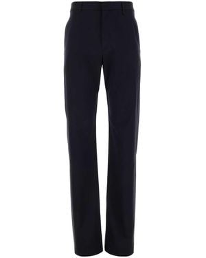 Givenchy Stretch Wool Blend Pant - Blue