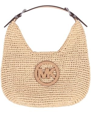 Michael Kors Sm Hobo Shldr - Neutro