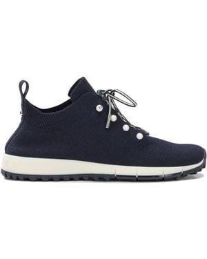 Jimmy Choo "Veles" Low-Top Sneakers - Blue